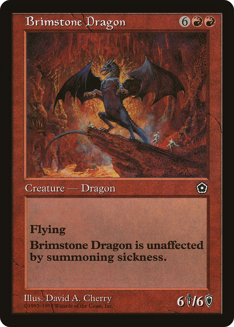 Brimstone Dragon (P02-) - Portal Second Age
