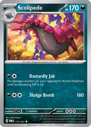 Scolipede 117/167 - SV06 Twilight Masquerade