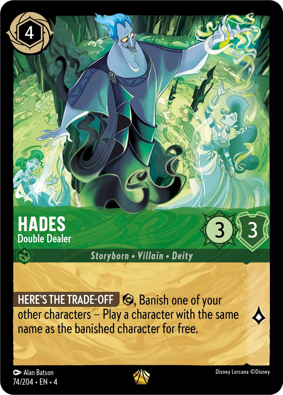 Hades - Double Dealer (74/204) - Ursulas Return Cold Foil