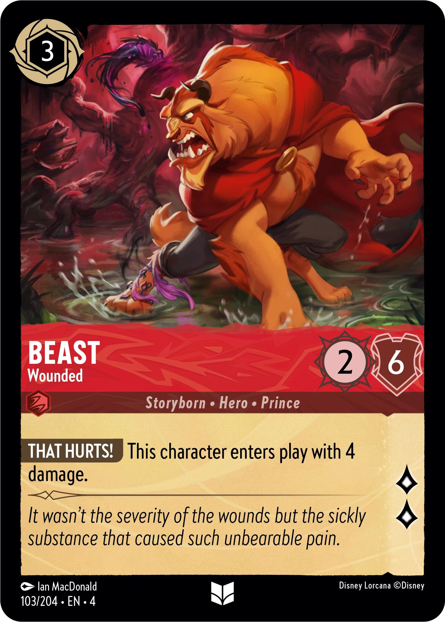 Beast - Wounded (103/204) - Ursulas Return