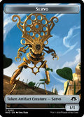 Servo // Phyrexian Golem Double-Sided Token (MH3-33 // 32) - Modern Horizons 3 Foil