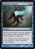 Selective Memory (WWK-037) - Worldwake Foil