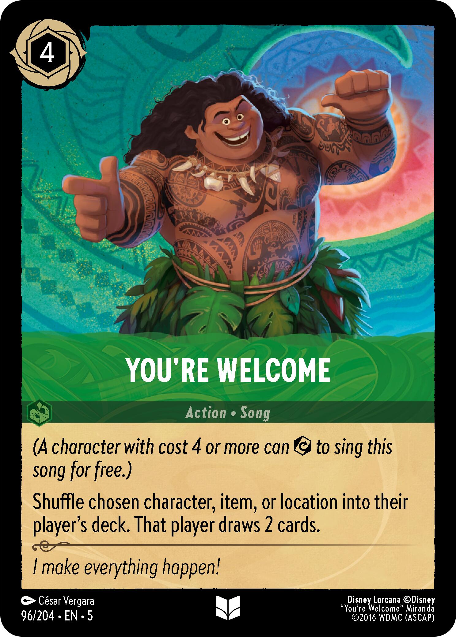 You're Welcome (96/204) - Shimmering Skies