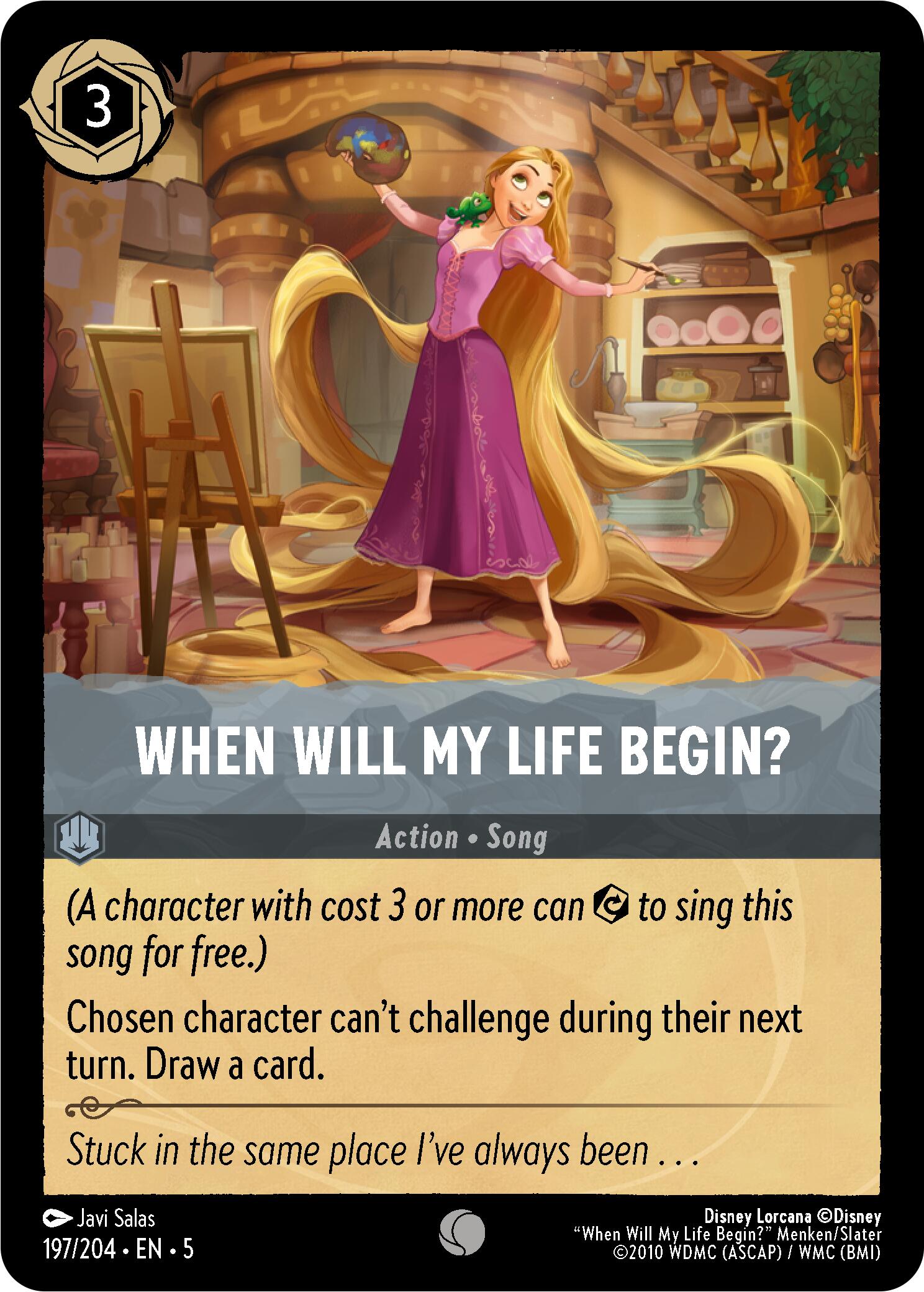 When Will My Life Begin? (197/204) - Shimmering Skies Cold Foil