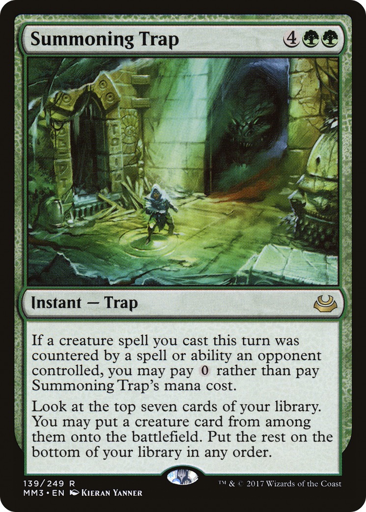 Summoning Trap (MM3-139) - Modern Masters 2017