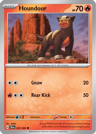 Houndour 007/064 - SV Shrouded Fable