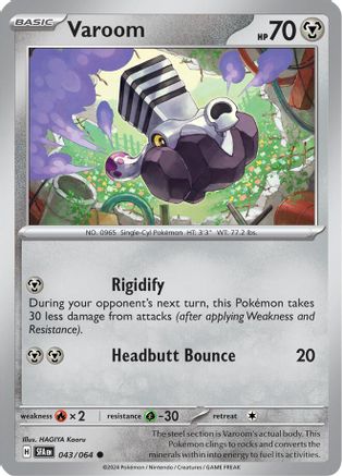 Varoom 043/064 - SV Shrouded Fable Reverse Holofoil