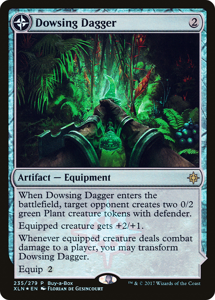 Dowsing Dagger // Lost Vale (BABP-235) - XLN Treasure Chest: (compasslanddfc) Foil