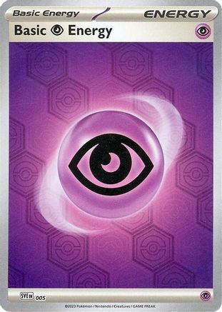 Basic Psychic Energy 005 - SV Shrouded Fable Reverse Holofoil