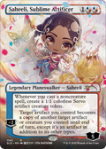Saheeli, Sublime Artificer (SLD-1143) - Secret Lair Drop (Borderless)