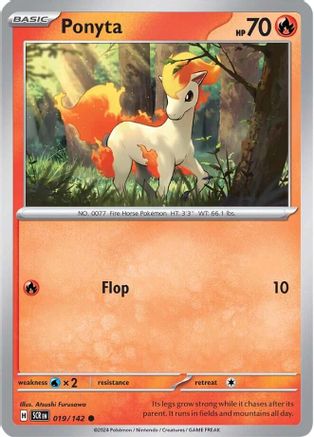 Ponyta 019/142 - SV07 Stellar Crown