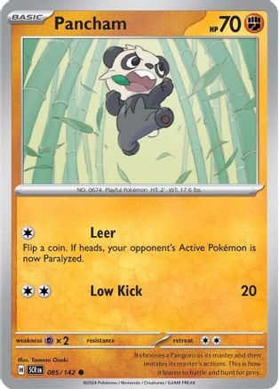 Pancham 085/142 - SV07 Stellar Crown Reverse Holofoil