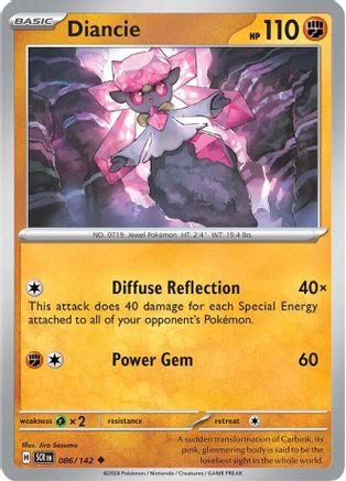 Diancie 086/142 - SV07 Stellar Crown