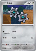 Klink 099/142 - SV07 Stellar Crown Reverse Holofoil