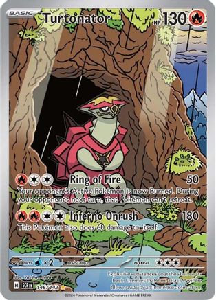 Turtonator 146/142 - SV07 Stellar Crown Holofoil
