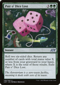 Pair o' Dice Lost (UNF-149) - Unfinity Foil