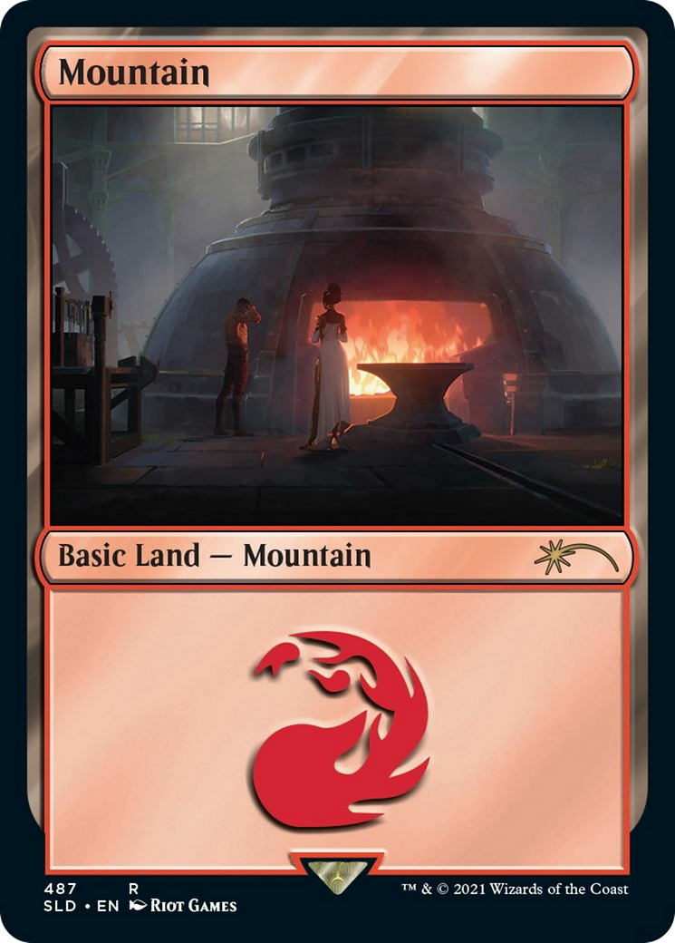 Mountain (SLD-487) - Secret Lair Drop Foil