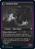 Covert Cutpurse // Covetous Geist (DBL-092) - Innistrad: Double Feature: (Double Faced Transform) Foil