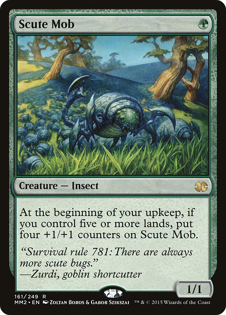 Scute Mob (MM2-161) - Modern Masters 2015 Foil
