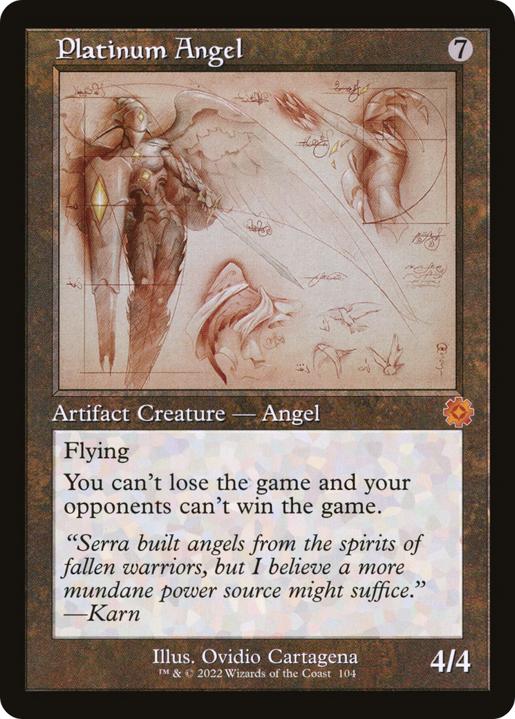 Platinum Angel (BRR-104) - The Brothers' War Retro Artifacts