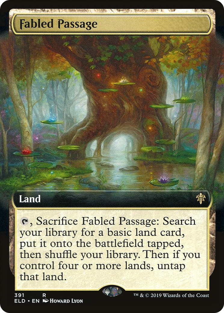 Fabled Passage (ELD-391) - Throne of Eldraine: (Extended Art)