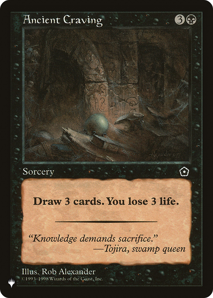 Ancient Craving (LIST-P02-62) - The List