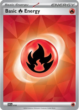 Basic Fire Energy 010 - SV07 Stellar Crown