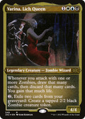 Varina, Lich Queen (2X2-549) - Double Masters 2022 Etched Foil