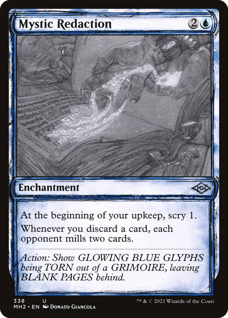 Mystic Redaction (MH2-338) - Modern Horizons 2: (Showcase)
