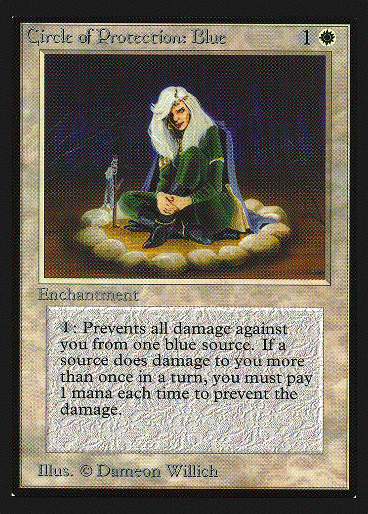 Circle of Protection: Blue (CED-) - Collectors' Edition