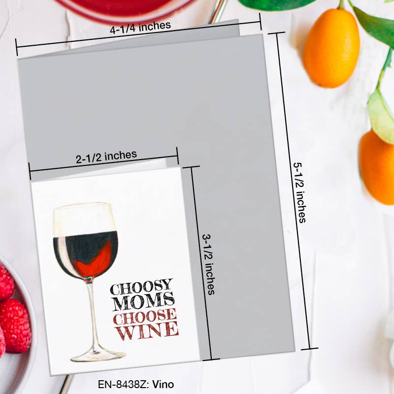 Vino, Greeting Card (#8438Z)