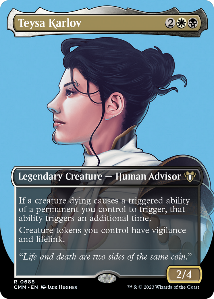 Teysa Karlov (CMM-688) - Commander Masters (Borderless) Foil