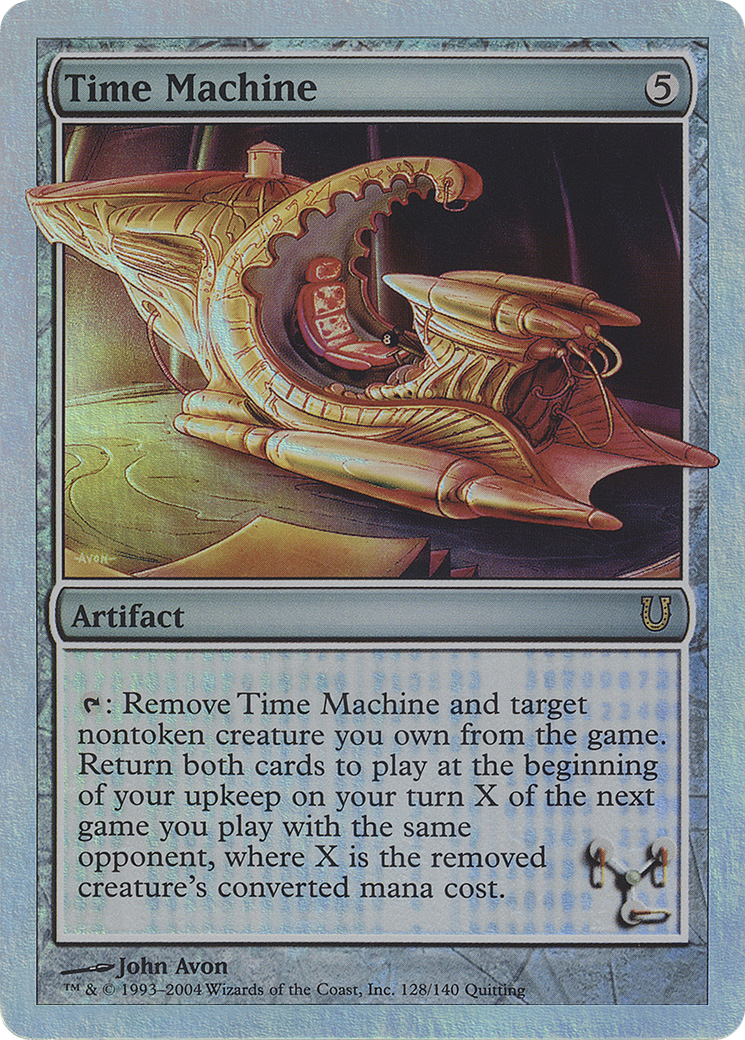 Time Machine (UNH-128★) - Unhinged Foil