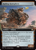 Rolling Hamsphere (BLC-071) - Bloomburrow Commander: (Extended Art)