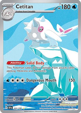 Cetitan 201/191 - SV08 Surging Sparks Holofoil