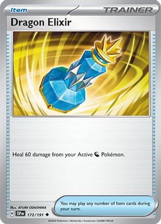 Dragon Elixir 172/191 - SV08 Surging Sparks Reverse Holofoil