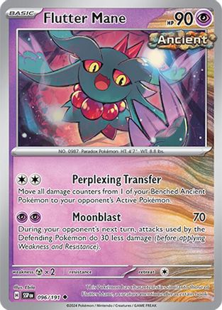 Flutter Mane 096/191 - SV08 Surging Sparks Reverse Holofoil