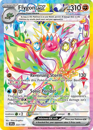 Flygon ex 222/191 - SV08 Surging Sparks Holofoil