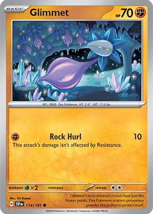 Glimmet 114/191 - SV08 Surging Sparks Reverse Holofoil