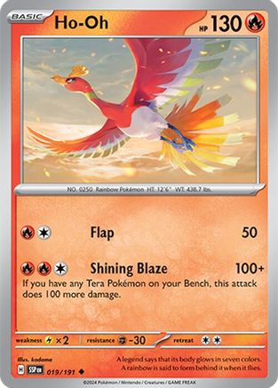 Ho-Oh 019/191 - SV08 Surging Sparks