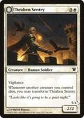 Thraben Sentry // Thraben Militia (ISD-038) - Innistrad: (Double Faced Transform)