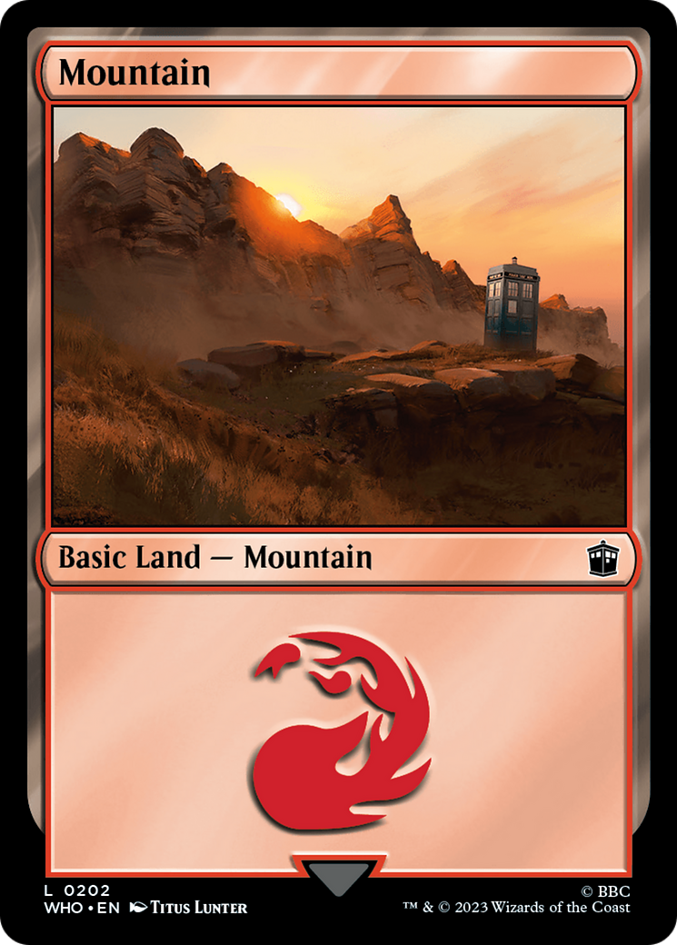 Mountain (WHO-202) - Doctor Who Foil
