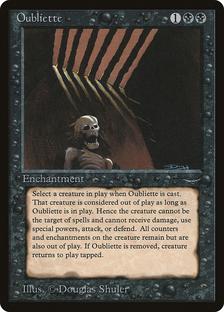 Oubliette (ARN-) - Arabian Nights