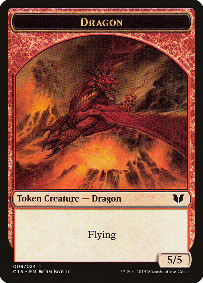 Dragon (C15-009) - Commander 2015 Tokens