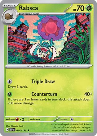 Rabsca 014/191 - SV08 Surging Sparks Reverse Holofoil