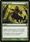 Savage Surge (THS-176) - Theros Foil