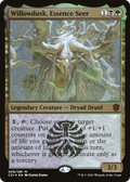 Willowdusk, Essence Seer (C21-006) - Commander 2021 Display Commanders Etched Foil