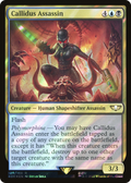 Callidus Assassin (40K-109★) - Warhammer 40,000 Commander Foil