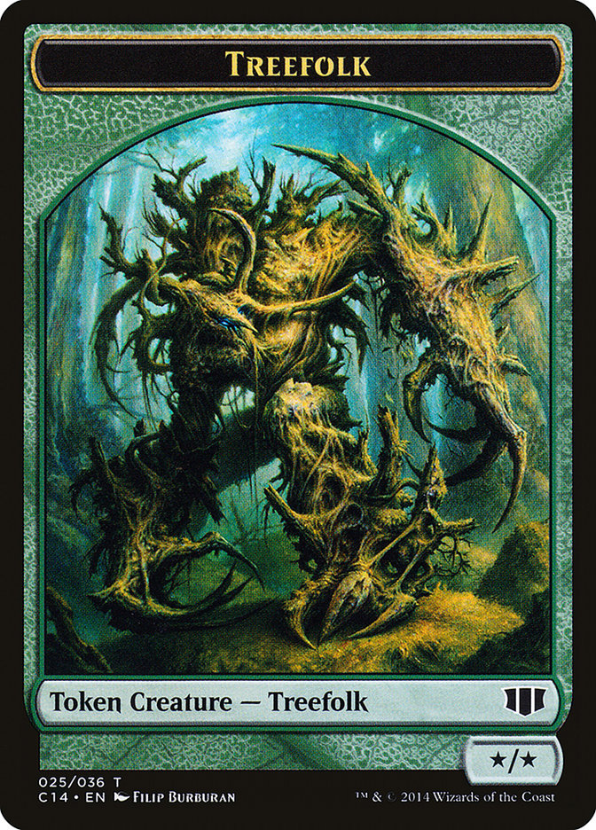 Treefolk (C14-025) - Commander 2014 Tokens
