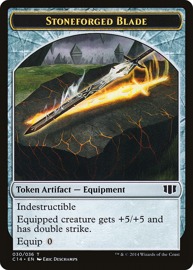 Stoneforged Blade (C14-030) - Commander 2014 Tokens